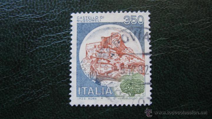 Sellos: italia, castillo de mussomeli - Foto 1
