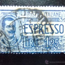 Sellos: ITALIA ITALIE 1922 YVERT Nº EXPRES 12 º FU VICTOR EMMANUEL III. Lote 53046899