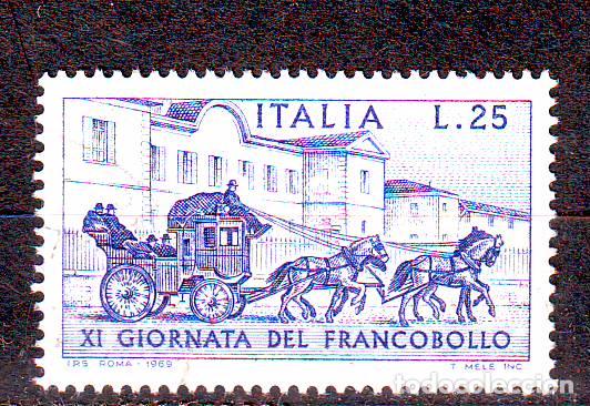 Timbres: ITALIA.A&Ntilde;O 1969.DIA DEL SELLO.VALOR USADO. A