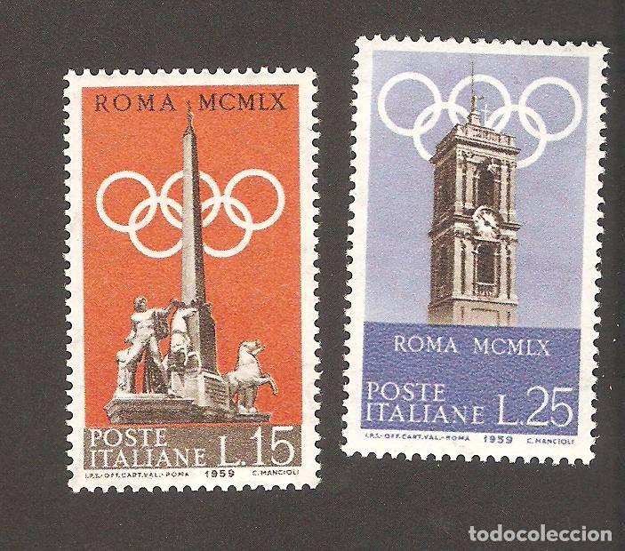 Sellos: ITALIA,1959,CAT.YT.788/789,NUEVO,GOMA ORIGINAL,SIN FIJASELLOS.
