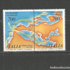 Sellos: ITALIA YVERT NUM. 1835/1836 ** SERIE COMPLETA SIN FIJASELLOS. Lote 363554055