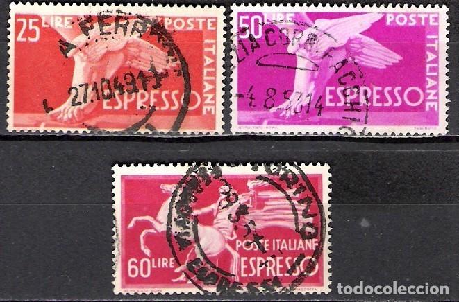 Sellos: ITALIA 1945 - USADO - Foto 1