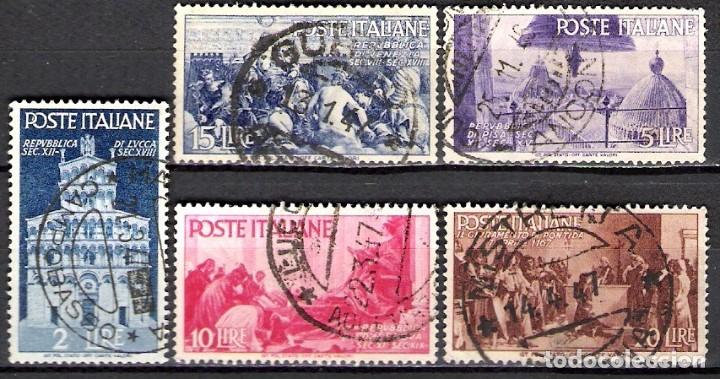 Sellos: ITALIA 1946 - USADO - Foto 1