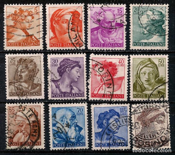 Sellos: ITALIA 1961 - USADO - Foto 1