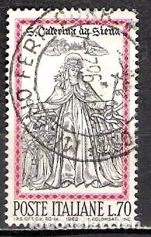 Sellos: ITALIA 1962 - USADO - Foto 1