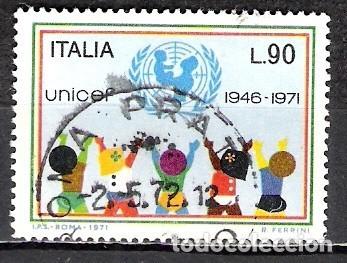 Sellos: ITALIA 1971 - USADO - Foto 1