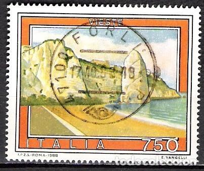 Sellos: ITALIA 1988 - USADO - Foto 1