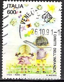 Sellos: ITALIA 1991- USADO - Foto 1