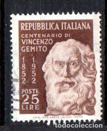Selos: ITALIA.- CAT&Aacute;LOGO YVERT N&ordm; 641, EN USADO
