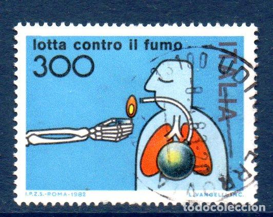 Selos: ITALIA.- CAT&Aacute;LOGO YVERT N&ordm; 1521, EN USADO