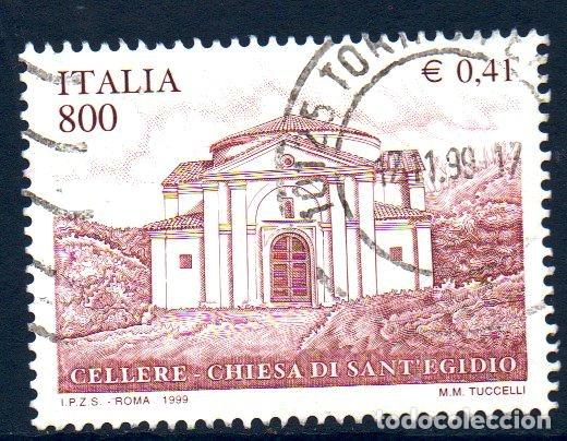 Briefmarken: ITALIA.- SELLO DEL A&Ntilde;O 1999, EN USADO