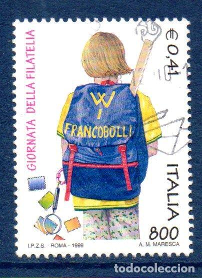 Briefmarken: ITALIA.- SELLO DEL A&Ntilde;O 1999, EN USADO