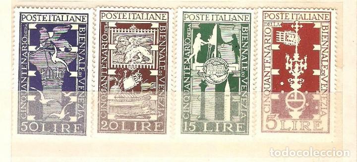 Selos: LOTE ITALIA, 1949.CAT.YT. 532/535.