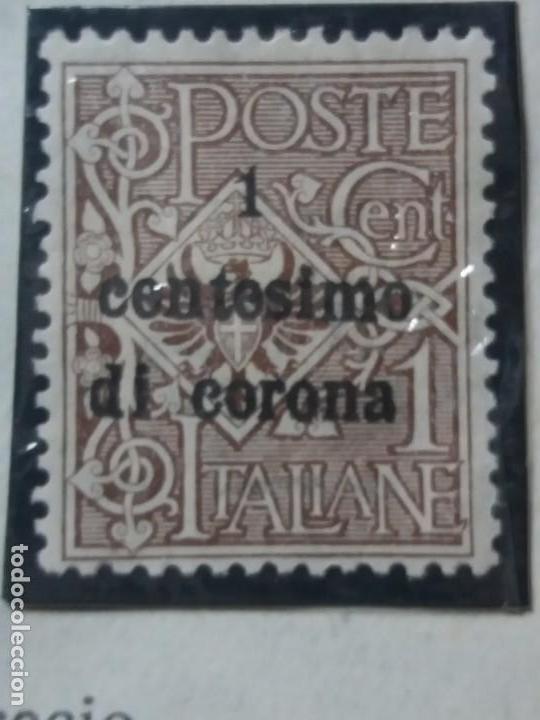 Briefmarken: sello italiano. centisimo de corona a&ntilde;o 1 cent. 1919.