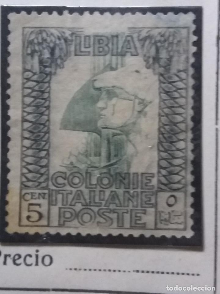 26-27-29 * traccia linguella - PITTORICA N 25-30-55 Cent 1921 COLONIE LIBIA 