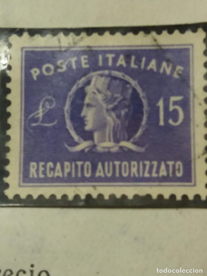Briefmarken: sello poste Italiano.15 lire recapito autorizzato. 1949. nuevo.