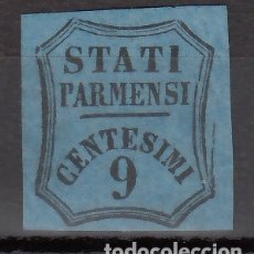 Sellos: ITALIA, ESTADOS. PARMA, GOBIERNO PROVISIONAL, TASAS, 1859 YVERT Nº 2 (*). Lote 176377719