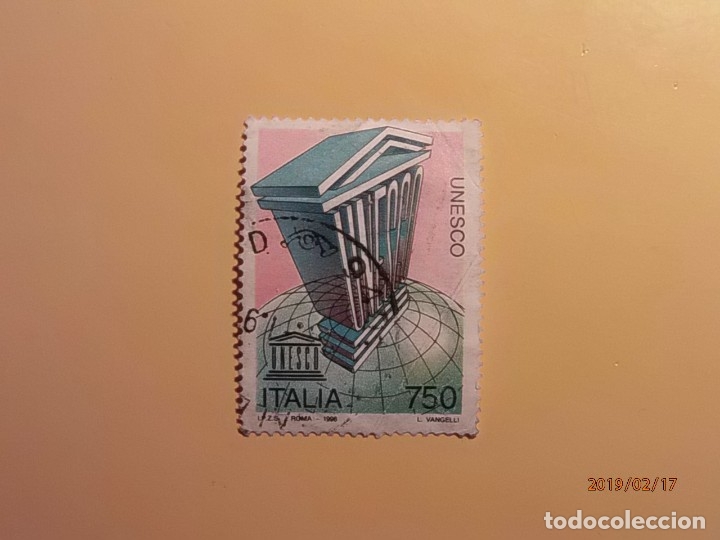 Sellos: ITALIA 1996 - UNESCO. - Foto 1