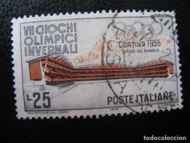 Selos: -italia 1956, juegos olimpicos de invierno, Yvert, 722