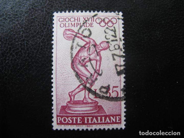 Sellos: -italia 1960, juegos olimpicos, Yvert 816