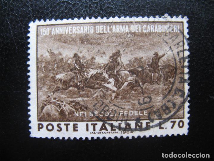 Sellos: -italia 1964, 150 aniv.cuerpo de carbineros, Yvert 905
