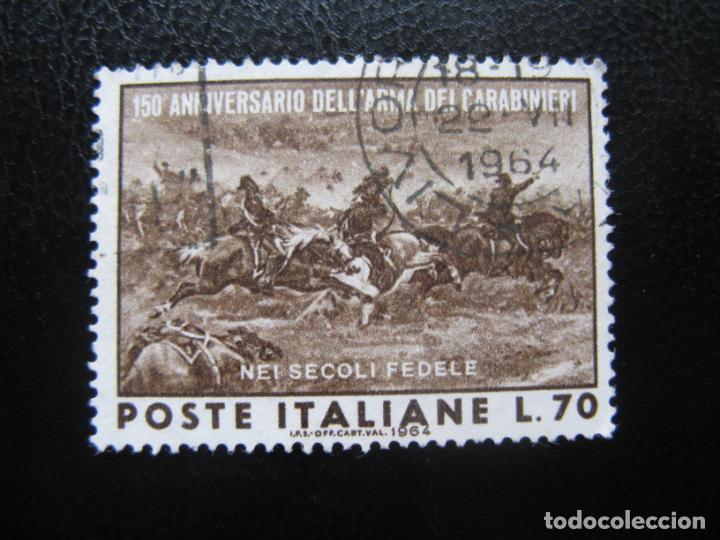 Sellos: -italia 1964, 150 aniv.cuerpo de carabineros, Yvert 905