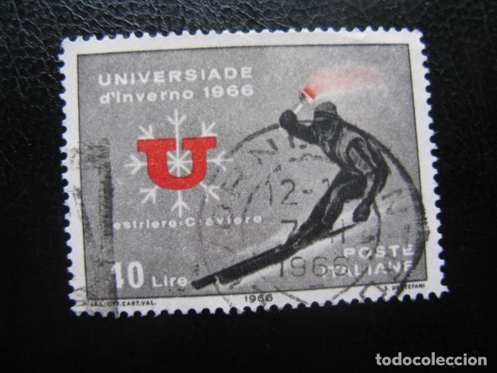 Briefmarken: -italia 1966, juegos universitarios de invierno, Yvert 940