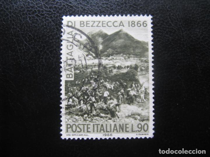 Sellos: -italia 1966, cent.batalla de bezzecca, Yvert 953