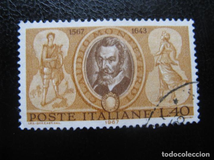 Sellos: -italia 1967, claudio monteverdi, Yvert 970