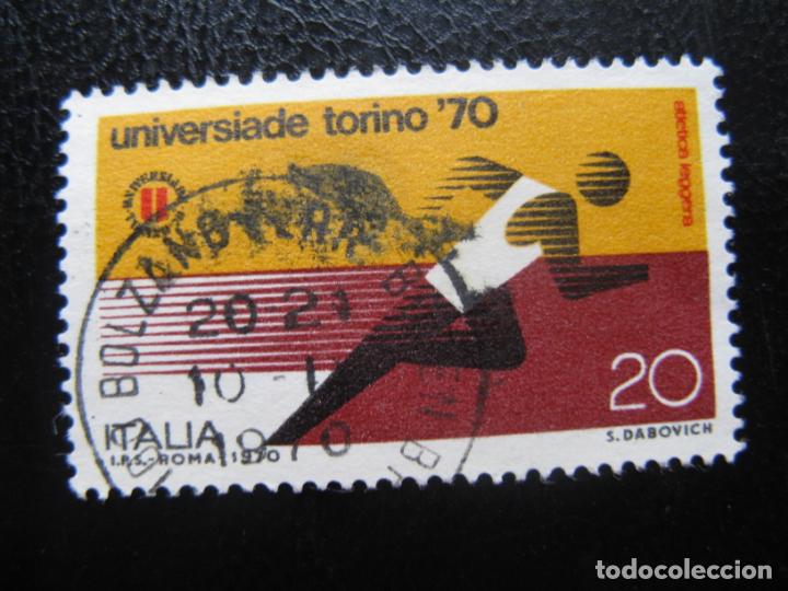 Sellos: -italia 1970, universiada de turin, Yvert 1050