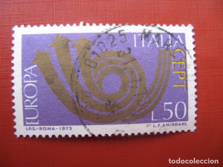 Timbres: -italia 1973, europa, Yvert 1140