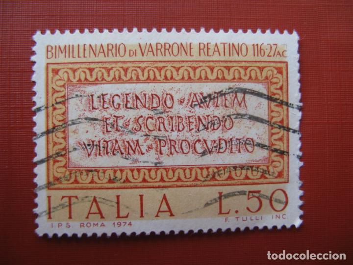 Timbres: -italia 1974, bimilenario varrone reatino
