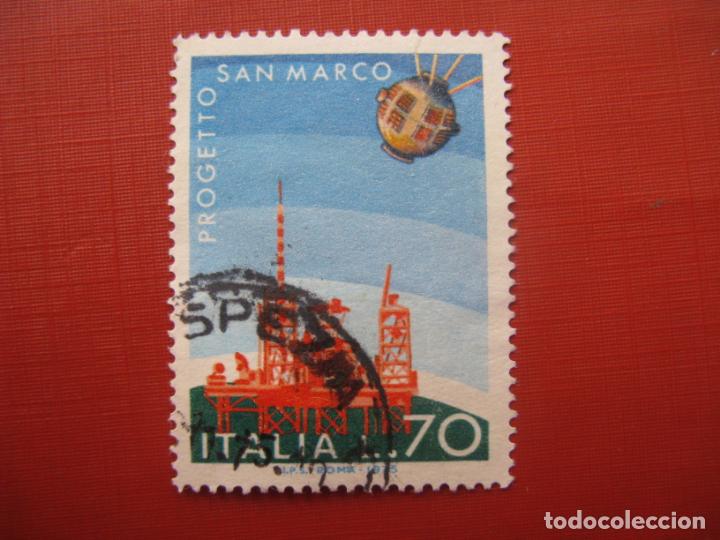 Timbres: -italia 1975, proyecto san marco