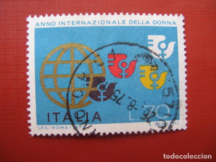 Timbres: -italia 1975, a&ntilde;o internacional de la mujer