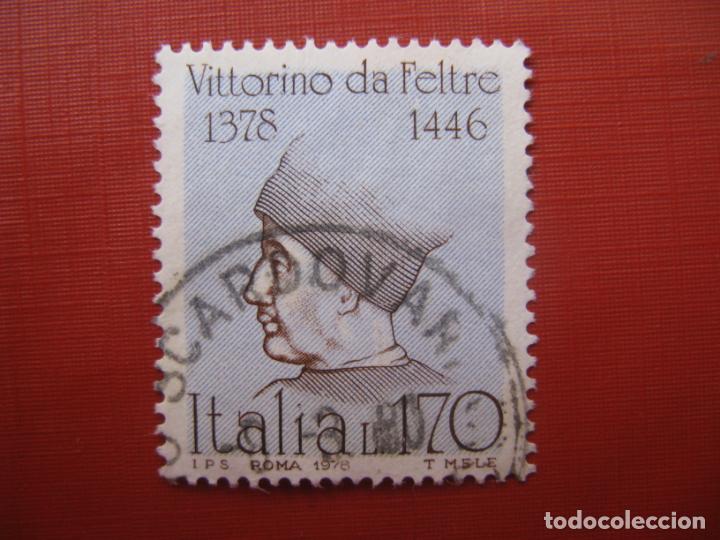 Timbres: -italia 1978, vittorino da feltre