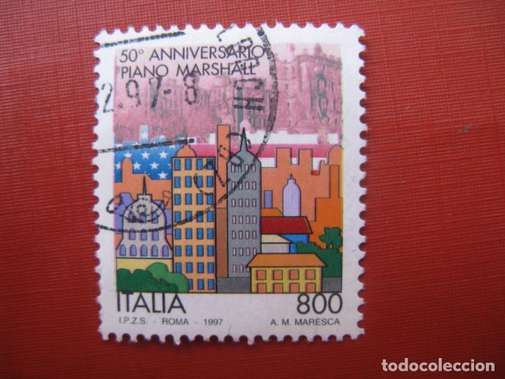 Timbres: -italia 1997,50 aniv. piano marshall