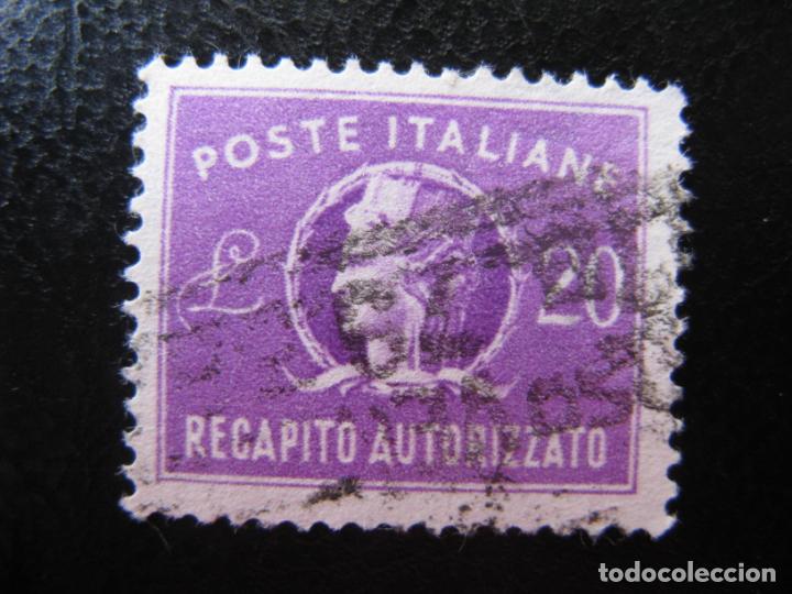 Sellos: -italia 1949, Yvert 37 expres