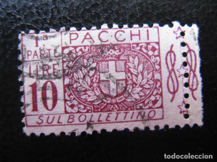 Sellos: -italia 1914, Yvert 16 paquete postal