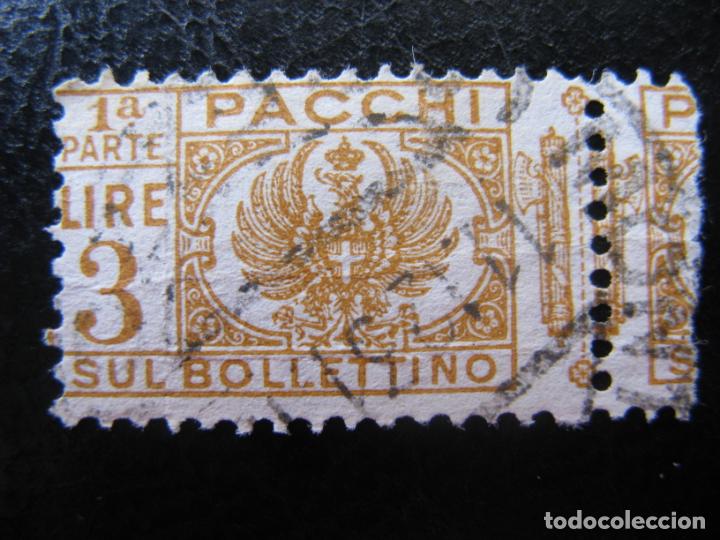 Sellos: -italia 1927, Yvert 30 paquete postal