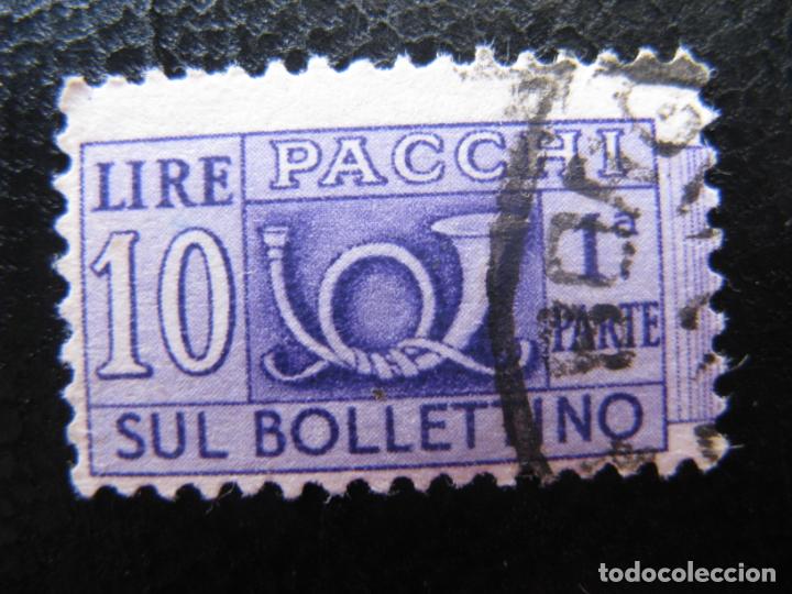 Sellos: -italia 1946, Yvert 59 paquete postal