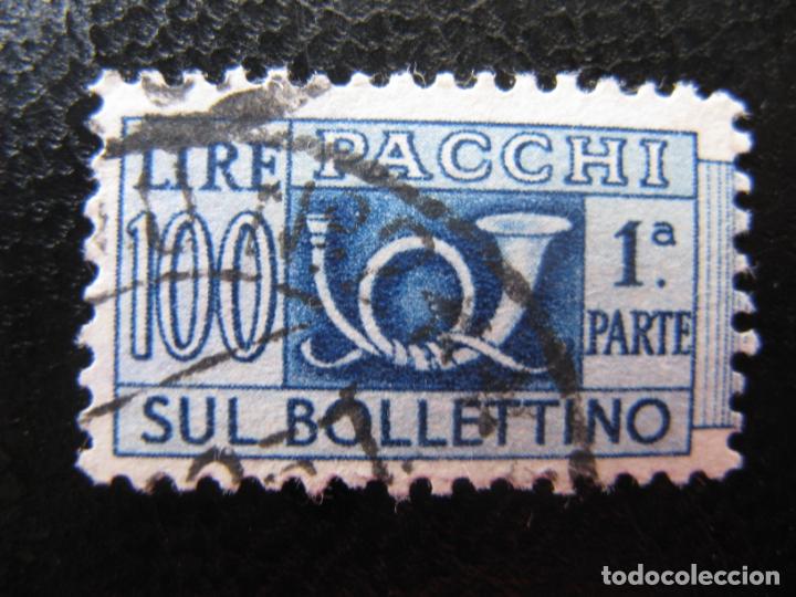 Sellos: -italia 1946, Yvert 63 paquete postal