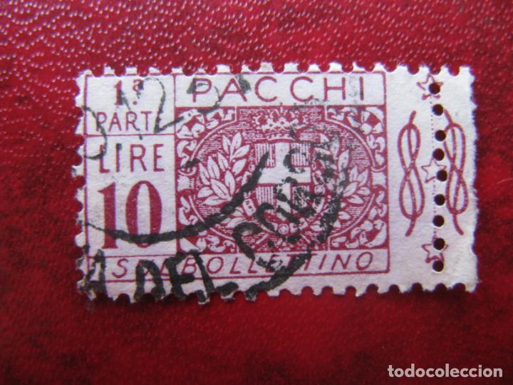 Sellos: -italia 1914, Yvert 16 paquete postal