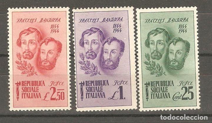 Sellos: ITALIA,1944.CAT.YT.41 A 43