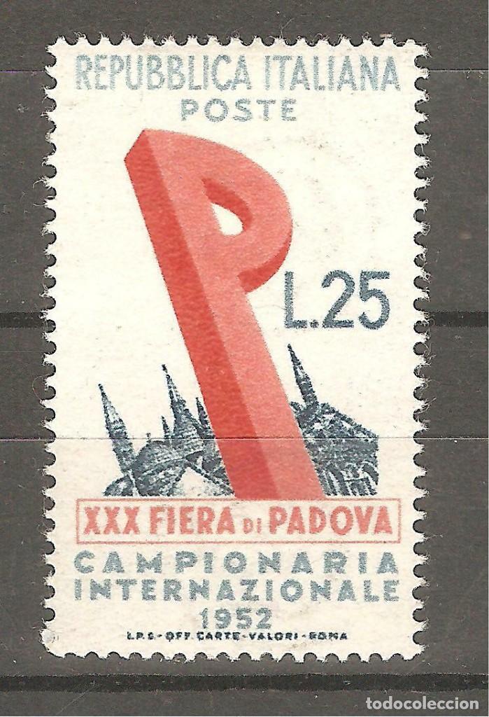 Sellos: ITALIA,1952,CAT.YT.632,NUEVO,GOMA ORIGINAL,SIN FIJASELLOS.