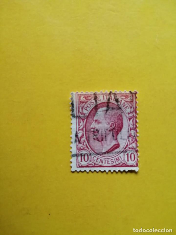 Sellos: 10 CENTIMOS, POSTE ITALIANE, A&Ntilde;O 1906 - FRANCOBELLI