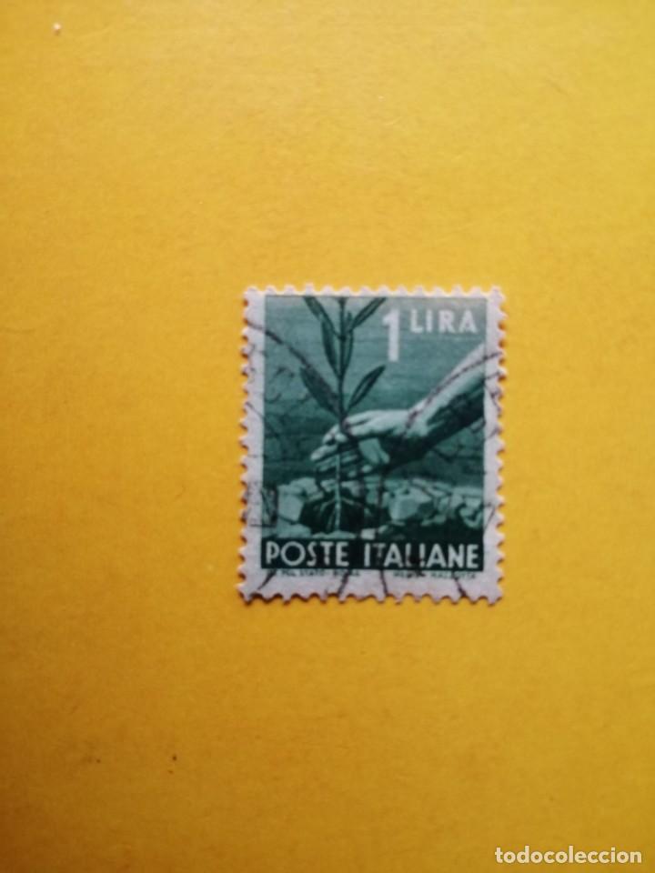 Selos: POSTE ITALIANE - 1 LIRA - A&Ntilde;O 1946, MAZZOTA, YV 0488
