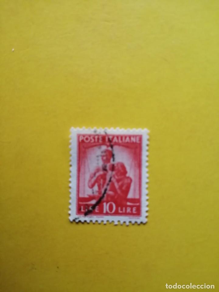 Selos: POSTE ITALIANE - 10 LIRE - A&Ntilde;O 1946 - YVERT 0497