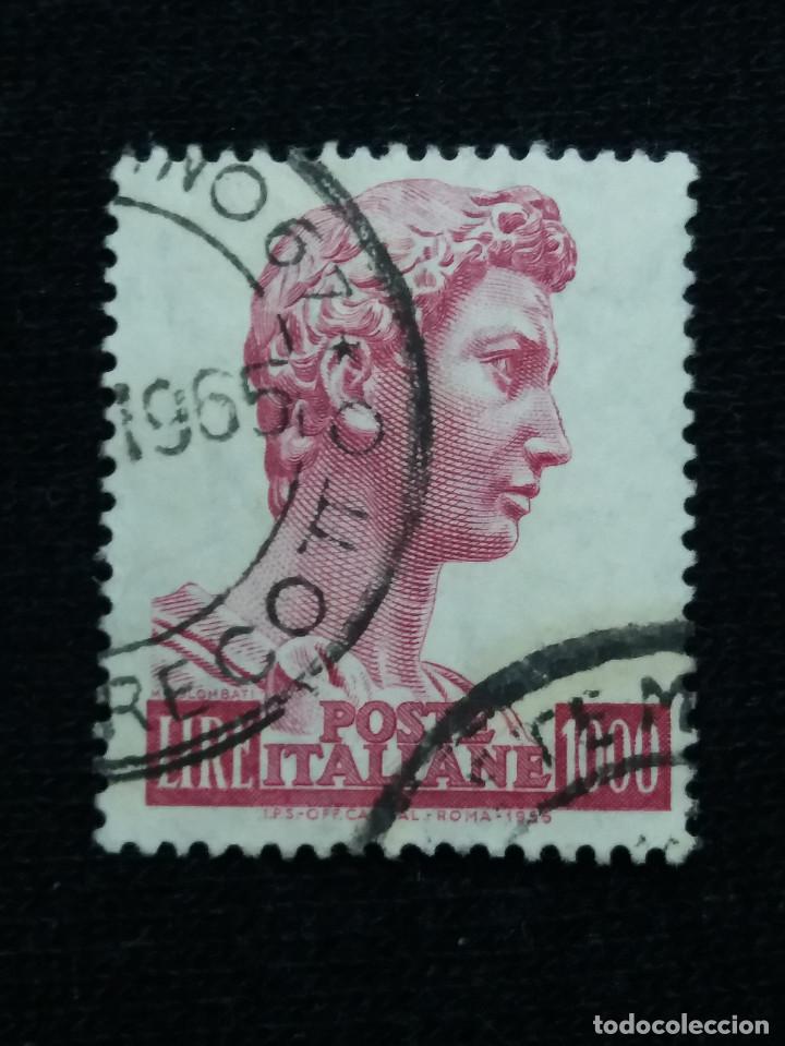 Stamps: POSTE ITALIA, 1000 LIRE, SAN GEORGIO, A&Ntilde;O 1967.