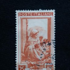 Sellos: POSTE ITALIA, 25 LIRE, LE ARENCE, AÑO 1950. . Lote 189773121