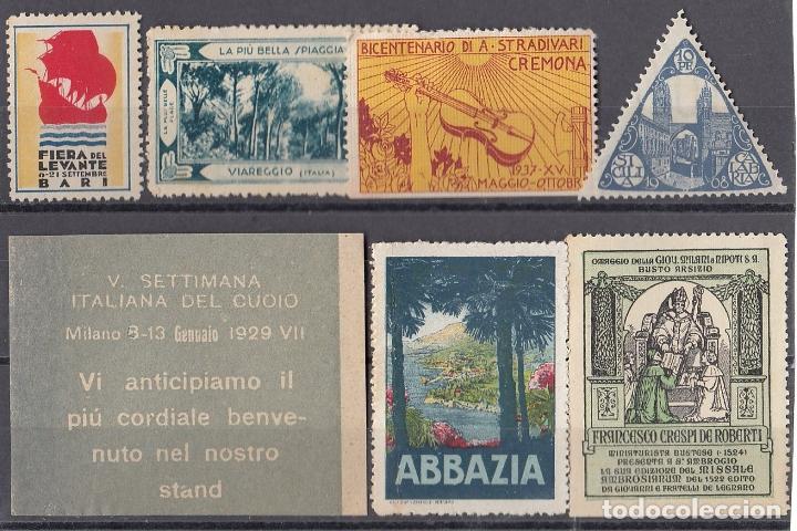 Briefmarken: F-EX5191 ITALY ITALIA CINDERELLA STRADIVARIUS CREMONA ABBAZIA MILAN NO GUM.